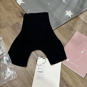 Black Shapewear Shorts XS high waisted